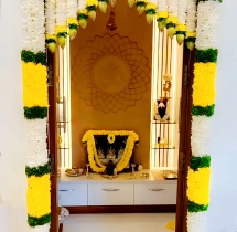 house warming services Premium 2 BHK Griha Pravesh Flower Decoration