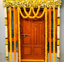 house warming services Premium 2 BHK Griha Pravesh Flower Decoration