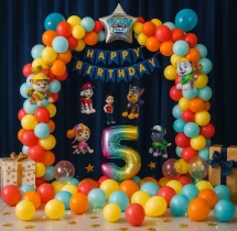birthday Simple Paw Patrol Birthday Theme Decoration