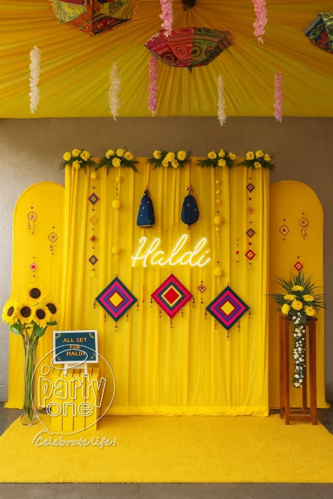 decorations Premium Haldi Ceremony Decoration