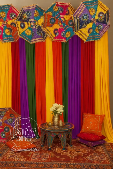 decorations Haldi Background Decoration at Home