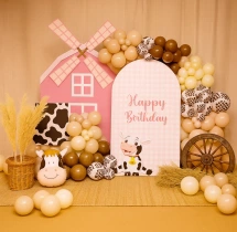 birthday Cow Farm Theme Birthday Decoration