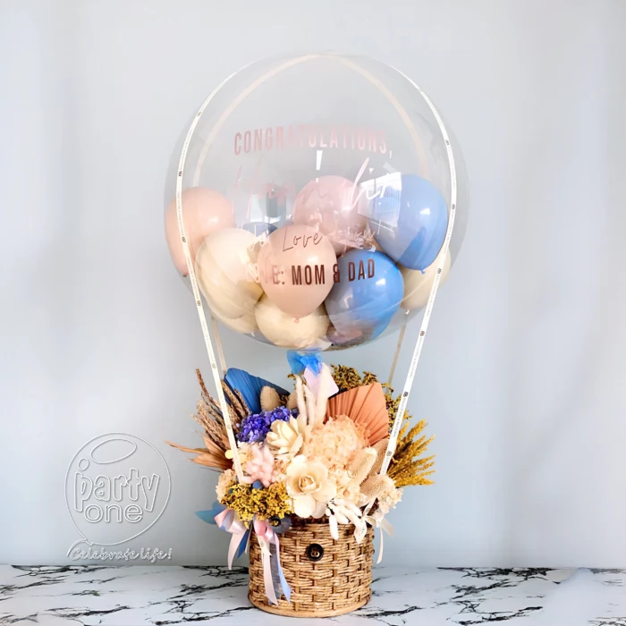 surprises Elegant Balloon Flower Bouquet