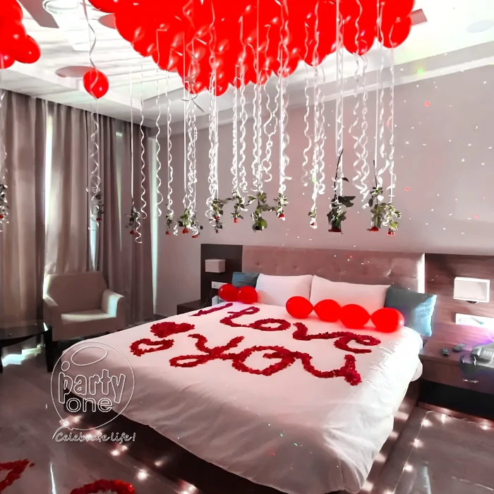 decorations I Love You Romantic Surprise Room Decoration