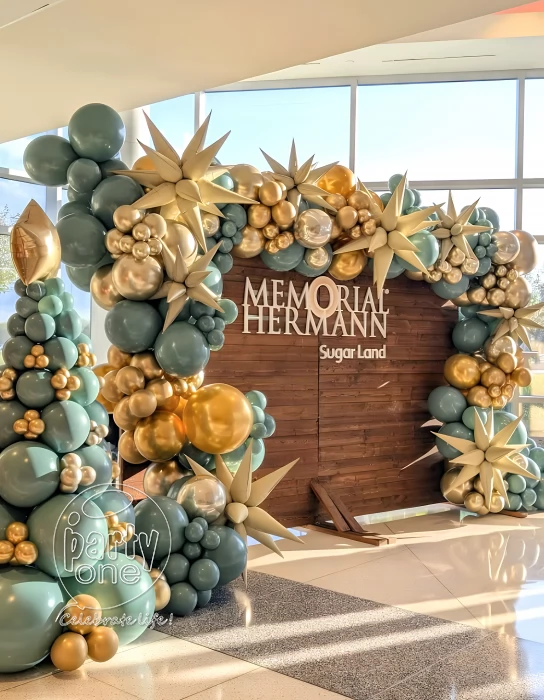 festival decorations Luxury Metallic Balloon Decoration