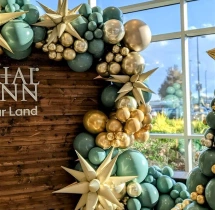 festival decorations Luxury Metallic Balloon Decoration