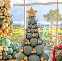 festival decorations Luxury Metallic Balloon Decoration