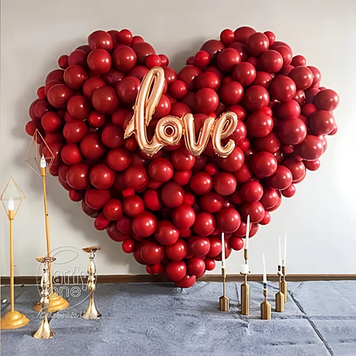 decorations Forever Love Heart Balloon Decoration