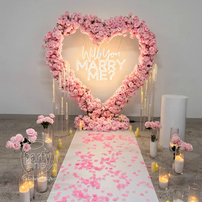 decorations Luxury Proposal Flower Decoration