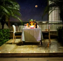 candlelight dinners Open Air Poolside Candlelight Dinner at Radisson
