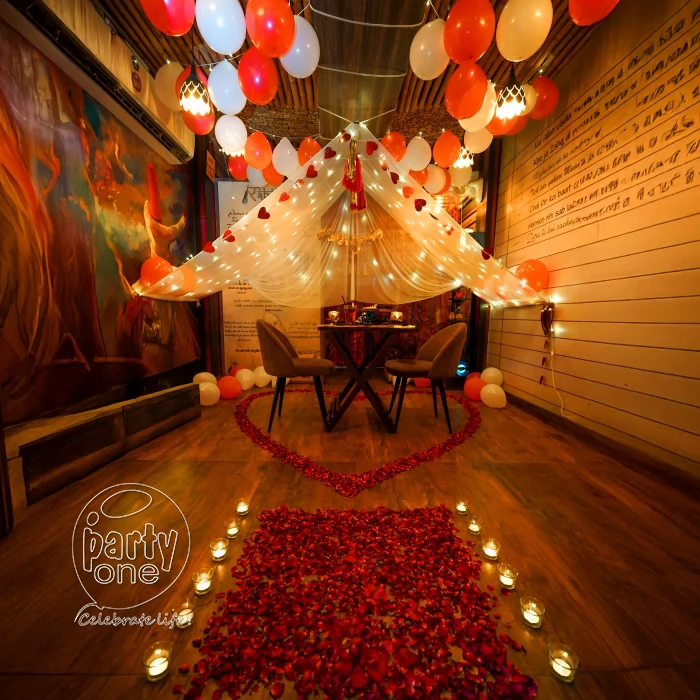 candlelight dinners Romantic Private Dinning at Rababi Food Studio