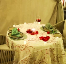 candlelight dinners Intimate Cabana Dining Experience by Hilton