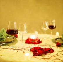 candlelight dinners Intimate Cabana Dining Experience by Hilton