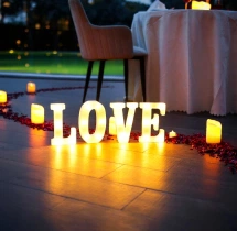 candlelight dinners Elite Poolside Candlelight Dinner at Atrio