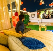 candlelight dinners Luxury Terrace Candlelight Dinner and Movie Screening