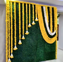 house warming services Yellow Marigold Garland Decor
