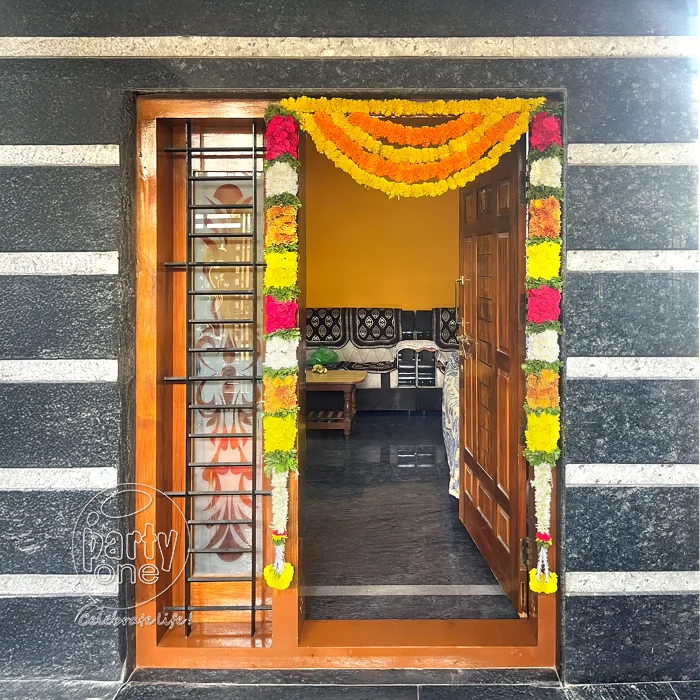 house warming services 2 BHK Griha Pravesh Decoration