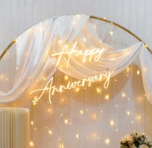 decorations Elegant Floral Anniversary Decoration