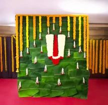 house warming services Griha Pravesh Pooja Backdrop Decoration