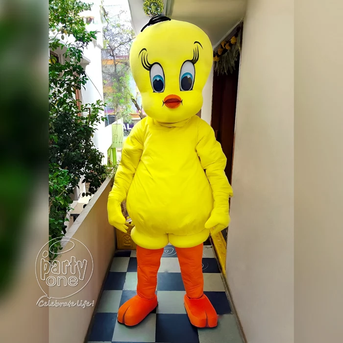 Tweety Cartoon Character Mascot