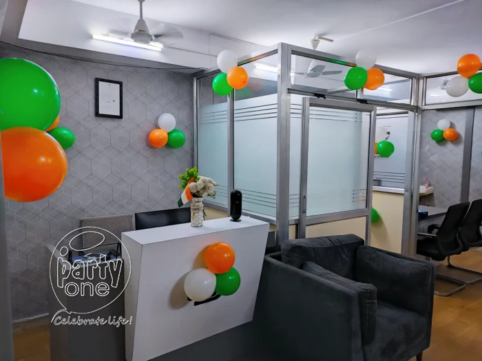 festival decorations Republic Day Harmony Office Decoration