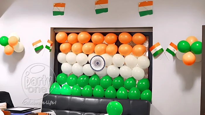 festival decorations Community Hall Republic Day Decoration