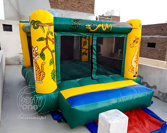 Forest Theme Bouncing Castle