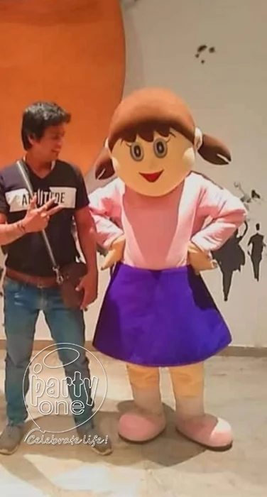 Shizuka Mascot Cartoon Character