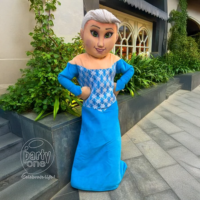 Frozen Princess Elsa Mascot