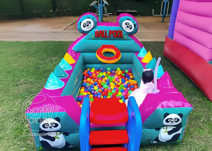 Panda Theme Ball Pool Slide