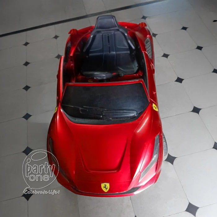Ferrari Toy Car Entry for Birthday Party