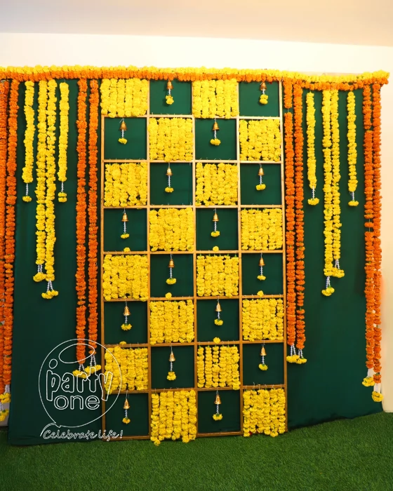 house warming services Traditional Indian Floral Decor