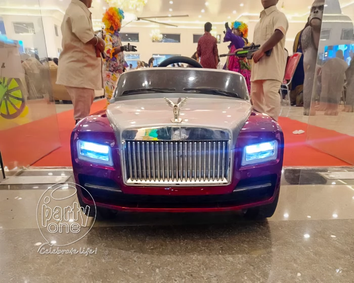 Rolls Royce Toy Car Entry for Kids Birthday