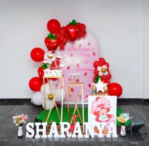 decorations Strawberry Shortcake Theme Birthday Decor