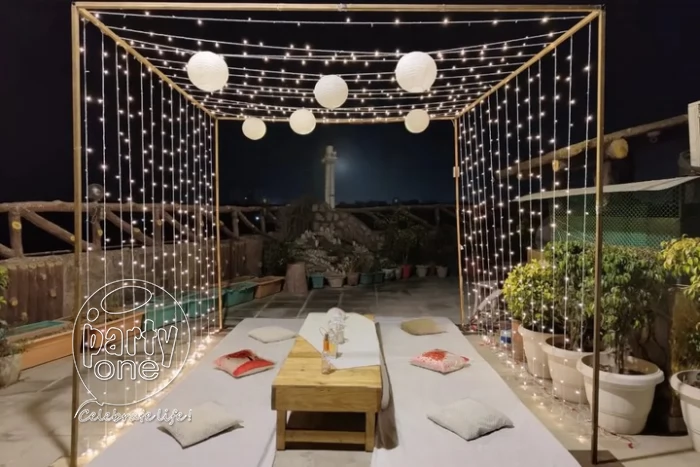 surprises Valentines Boho Cabana Terrace Decoration