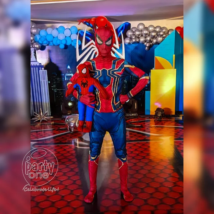 Live Spiderman Mascot for Party