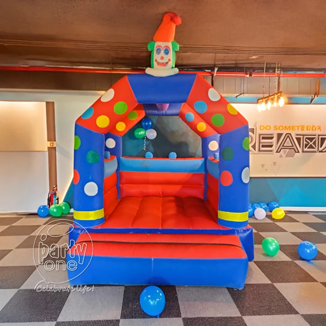 Clown Bouncy Castle for Kids