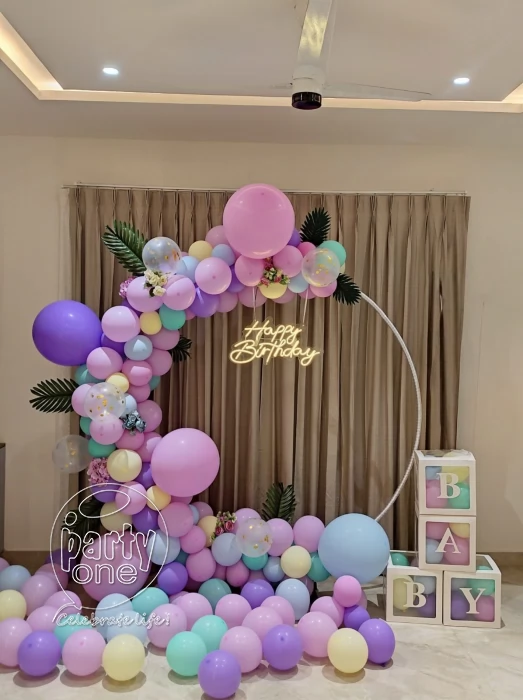 birthday Rainbow Wonderscape Theme Decoration