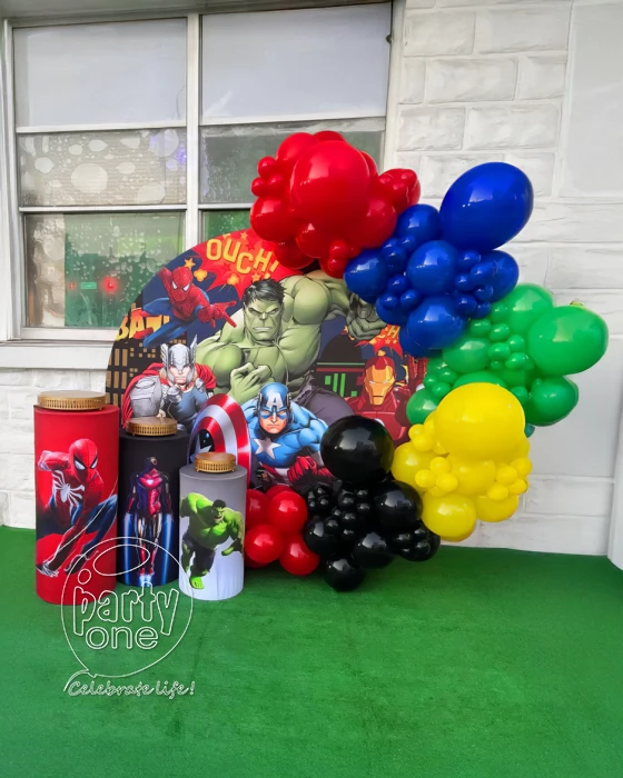 birthday Simple Avengers Themed Birthday Decoration