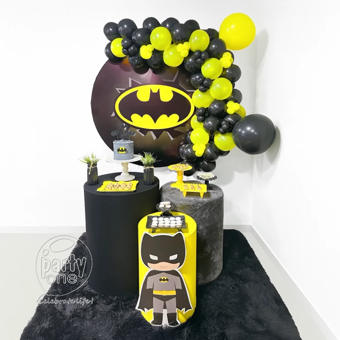 birthday Batman Theme Birthday Ring Decoration