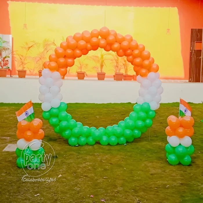 festival decorations Simple Independence Day Ring Decoration