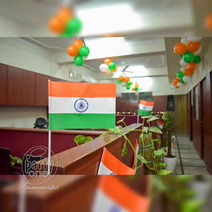 festival decorations Office Independence Day Balloon Decoration