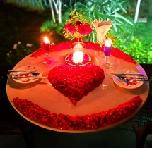 candlelight dinners Special Candlelight Dinner at Hakuna Matata