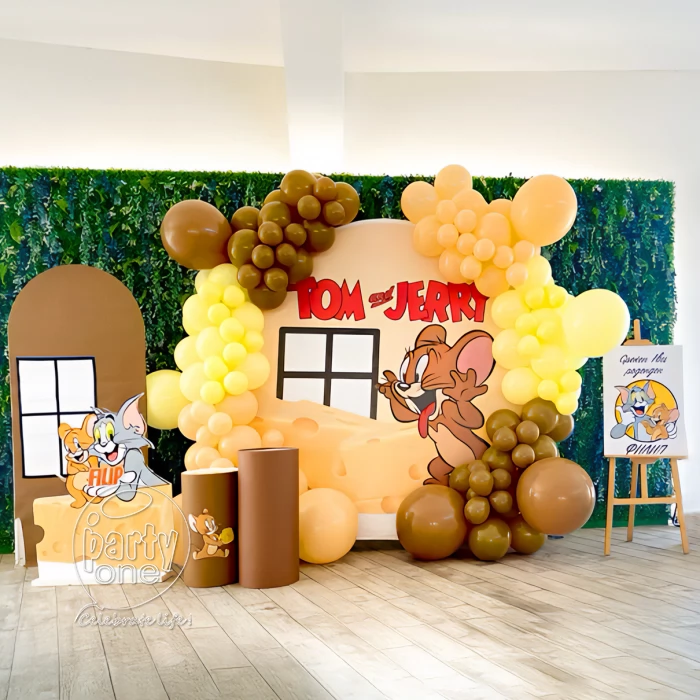 birthday Tom and Jerry Birthday Theme Decoration