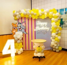 birthday Kids Tom and Jerry Birthday Balloon Decoration