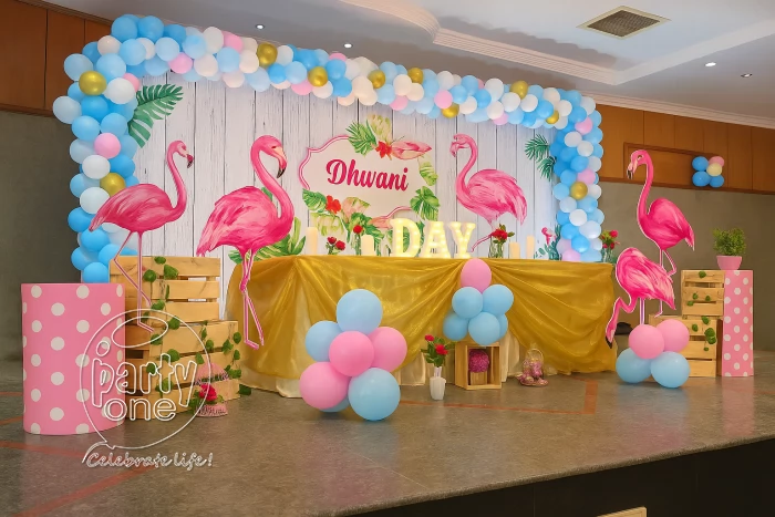 birthday Pink Flamingo Birthday Decoration