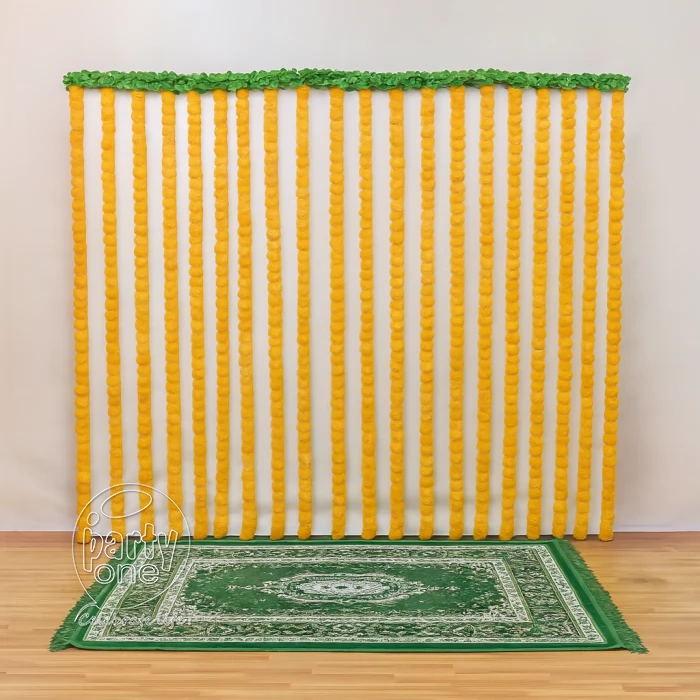 festival decorations Ganesh Festival Artificial Flower Decoration