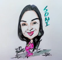 birthday Caricature