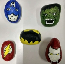 birthday Pebble Stone Painting Activity