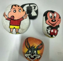 birthday Pebble Stone Painting Activity